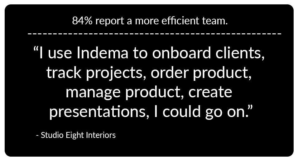 review2 } | indema, premier software for successful interior designers