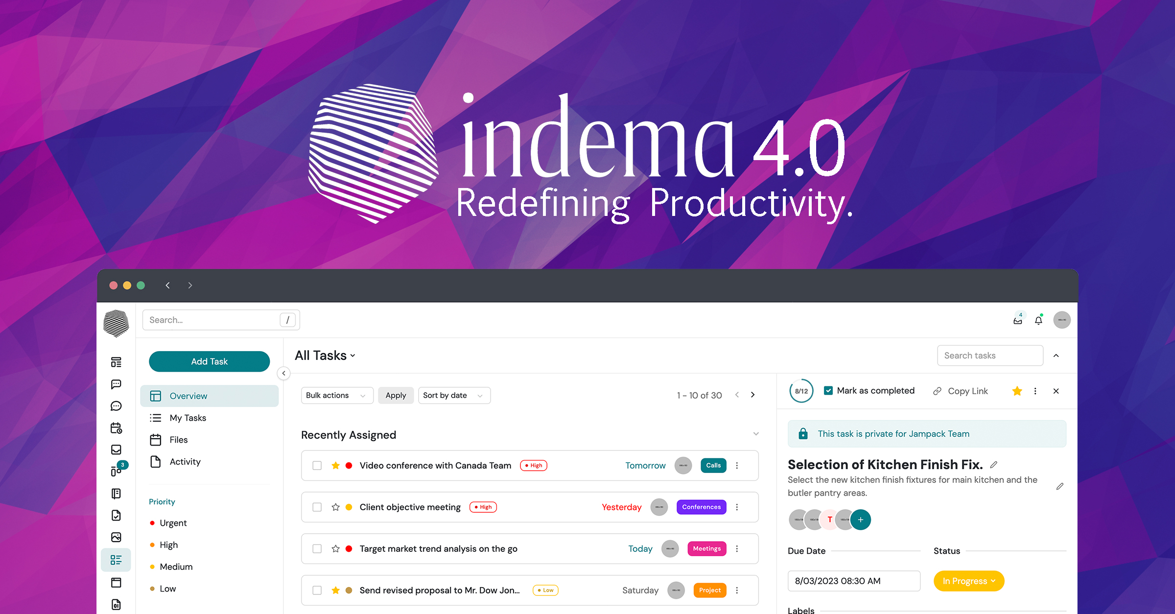 productivity } | indema, premier software for successful interior designers
